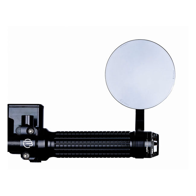 Motogadget Mo.view Cafe Glassless Handlebar End Mirror – for 22 mm and 1 inch Handlebar