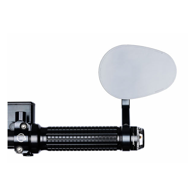 Motogadget Mo.view Road Glassless Handlebar End Mirror – for 22 mm and 1 inch Handlebar