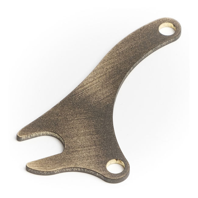 Wannabe Choppers Choke Bracket CV Carb Brass – 1988–2006 H-D & All Customs with H-D…