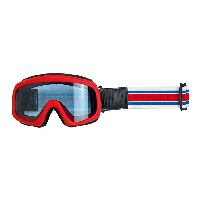 Biltwell Overland 2.0 Racer Goggle R/W/B – Most Open Face Helmets and Full Face…