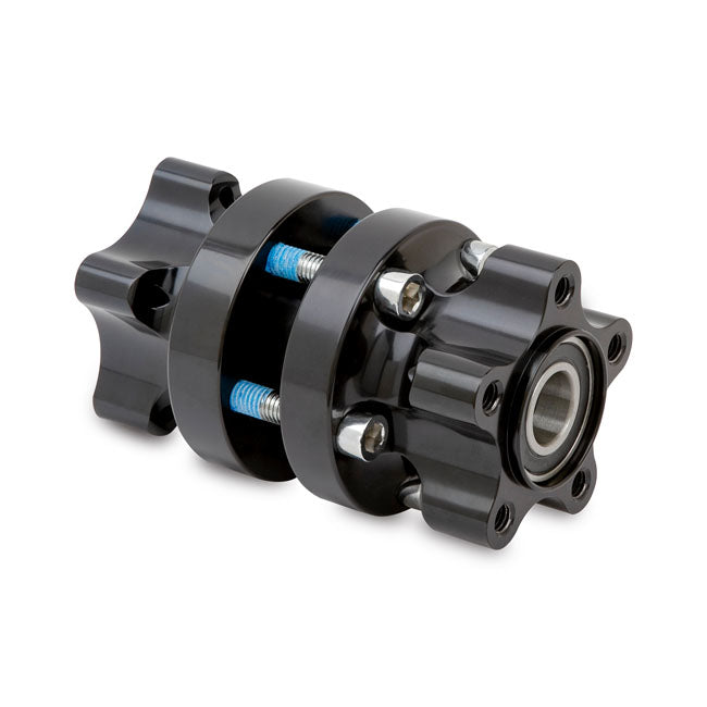 Arlen Ness Wheel Hub Front. Black DF – 2008–2025 FLT/Touring