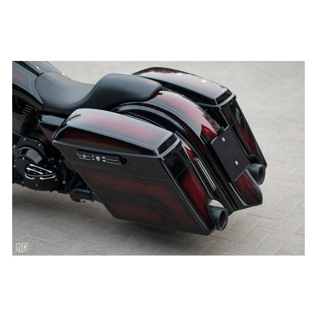 Killer Custom 4" Down Stretch Extended Saddlebags – 2014–2025 FLT/Touring
