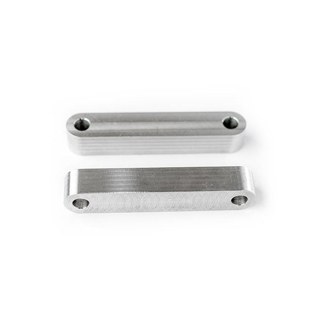 Killer Custom Front Fender Spacers. Raw Aluminium – 2014–2025 FLT/Touring with Custom Front…