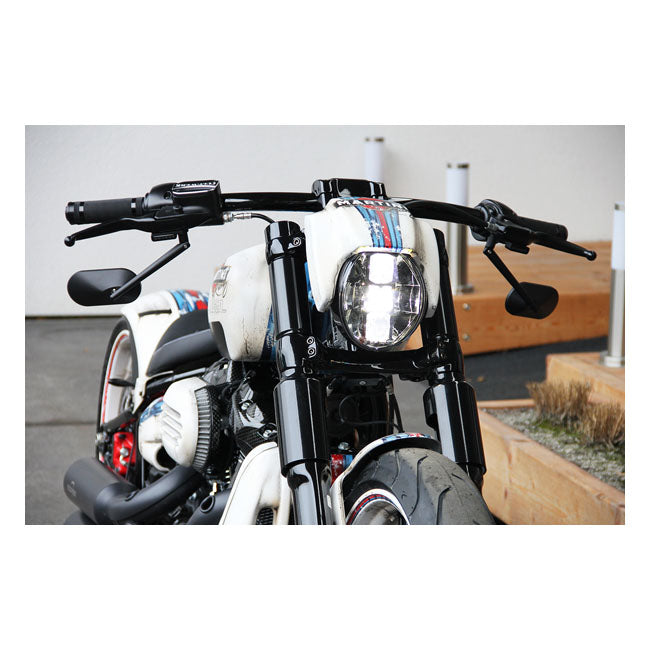 Cult-Werk 6-Piece Fork Tube Cover Kit. Gloss Black – Softail Breakout: 2018–2019fxbr Breakout…
