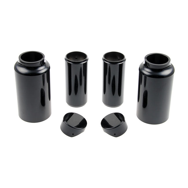 Cult-Werk 6-Piece Fork Tube Cover Kit. Gloss Black – Softail Breakout: 2018–2019fxbr Breakout…
