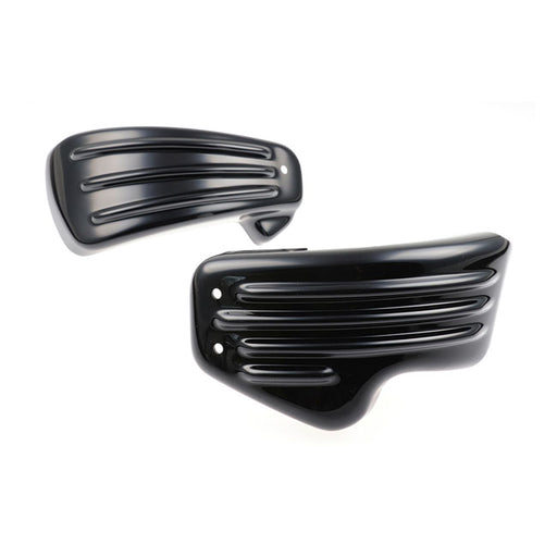 Cult-Werk Side Cover Set ''Racing''. Gloss Black – 2018–2024 Softail with Air Ride Systems