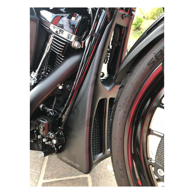 Cult-Werk Bug Spoiler Custom. Matte Black – 2017–2025 FLT/Touring