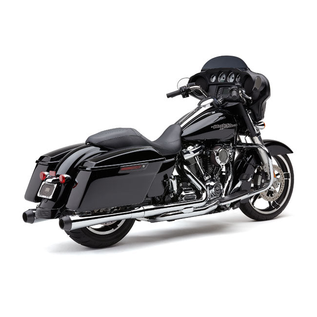 Cobra EL Diablo 4" Slip-On Mufflers. Chrome – 2017–2026 Touring. Requires Disabling…