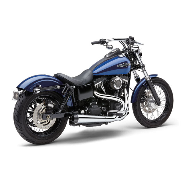 Cobra EL Diablo 2-Into-1 Exhaust. Chrome – 2012–2017 Dyna