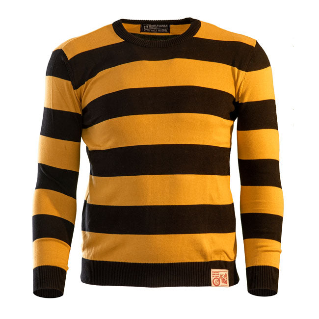13 and a Half Company 13-1/2 Outlaw Sweater Black/Yellow