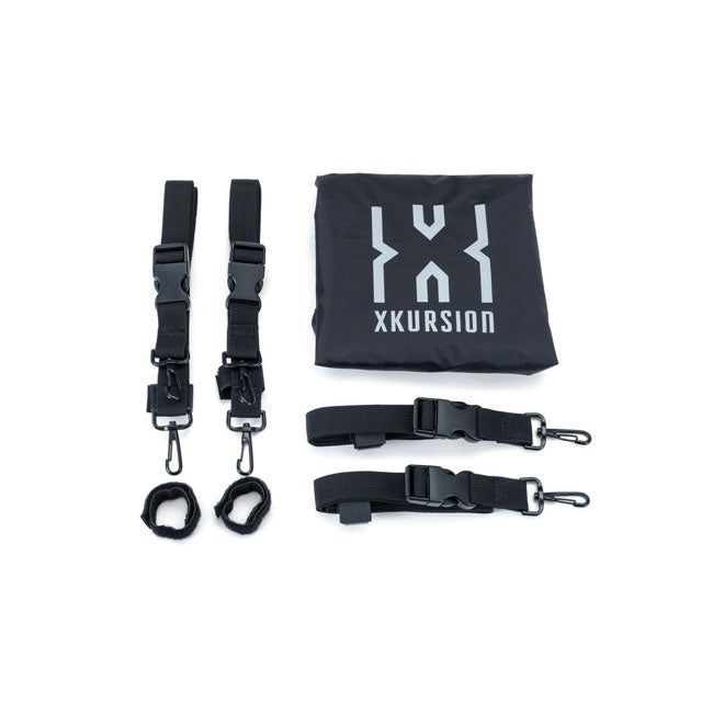 Kuryakyn Xkursion XS Steward Roll Bag, Black – Universal