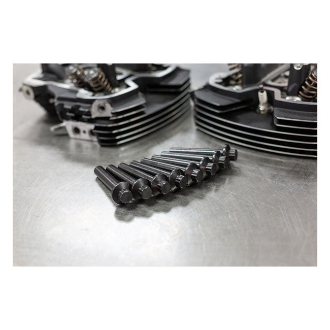 S&S Head Bolt Kit Black – 2018–2026 Softail; 2017–2026…
