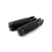 MCS Caliber Rider Footpegs, Black – Rider: 2018–2026 Softail with Foot Pegs