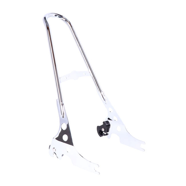 MCS Sissy Bar Kit 21" 1-Piece Upright, Chrome – 2004–2022 XL Sportster