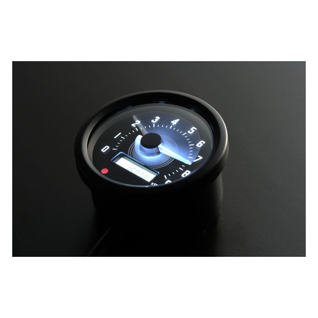 Daytona Velona 60 mm Tachometer Black 9000 RPM – Universal