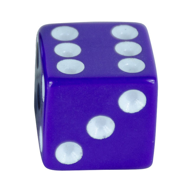 Trik Topz Licence Plate Mounts Dice Dark Purple – Universal