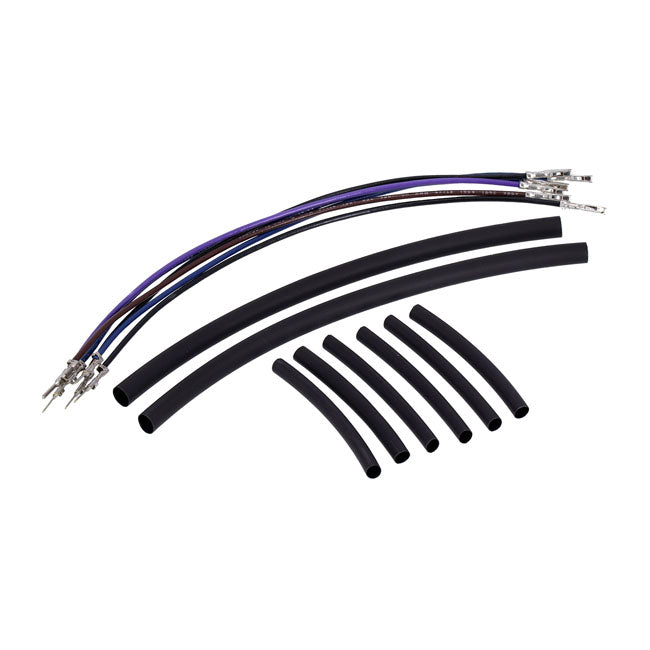 Namz Front Turn Signal Wiring Extension Kit. +8" – 1996–2010 Softail; 1996–2011 Dyna…