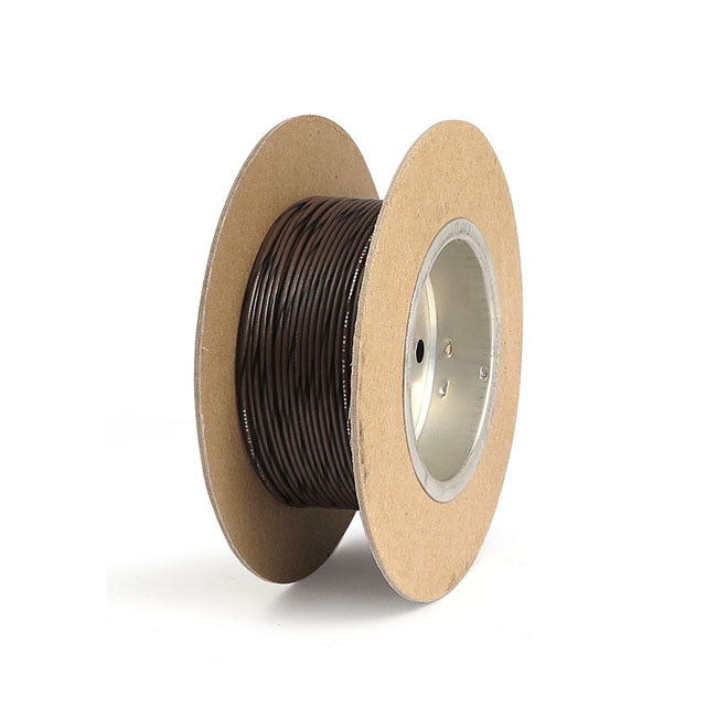 Namz Wire on Spool. 18 Gauge, 100ft. Brown/Black
