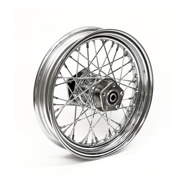 MCS 3.00 x 16 Rear Wheel 40 Spokes Chrome – 1986–1999 FLT/Touring
