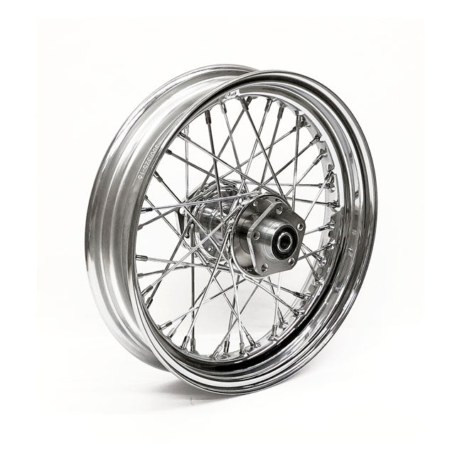 MCS 3.00 x 16 Rear Wheel 40 Spokes Chrome – 1986–1996 FXST; FLST; 1986–1994 FXR…