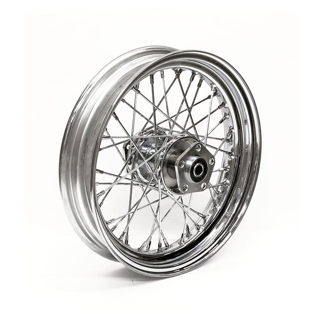MCS 3.00 x 16 Rear Wheel 40 Spokes Chrome – 1986–1996 FXST; FLST; 1986–1994 FXR…