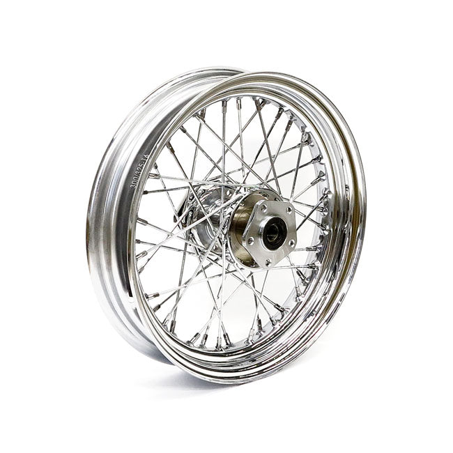 MCS 3.00 x 16 Front Wheel 40 Spokes Chrome – 1984–1998 FLT/Touring; FLHT; FLHR; FLTR