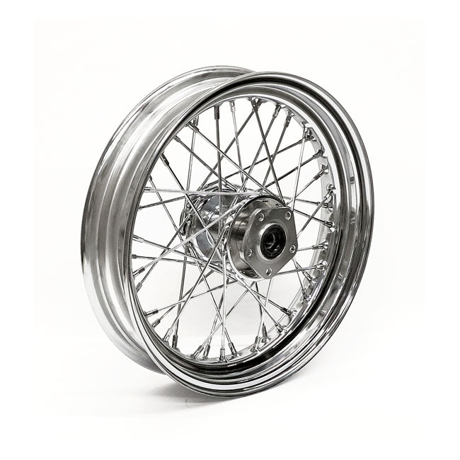 MCS 3.00 x 16 Front Wheel 40 Spokes Chrome – 1986–1999 FLST