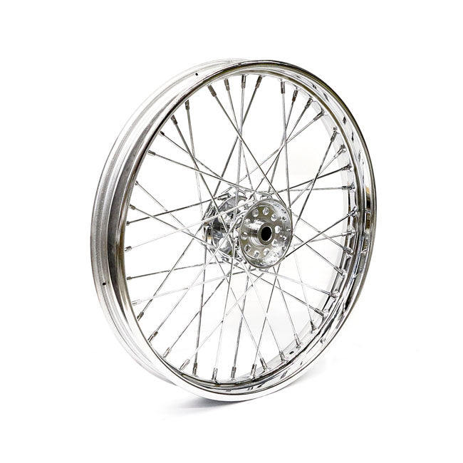 MCS 2.15 x 21 Front Wheel 40 Spokes Chrome – 1967–1972 FL