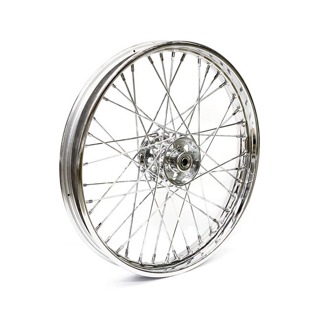 MCS 2.15 x 21 Front Wheel 40 Spokes Chrome – 1967–1972 FL
