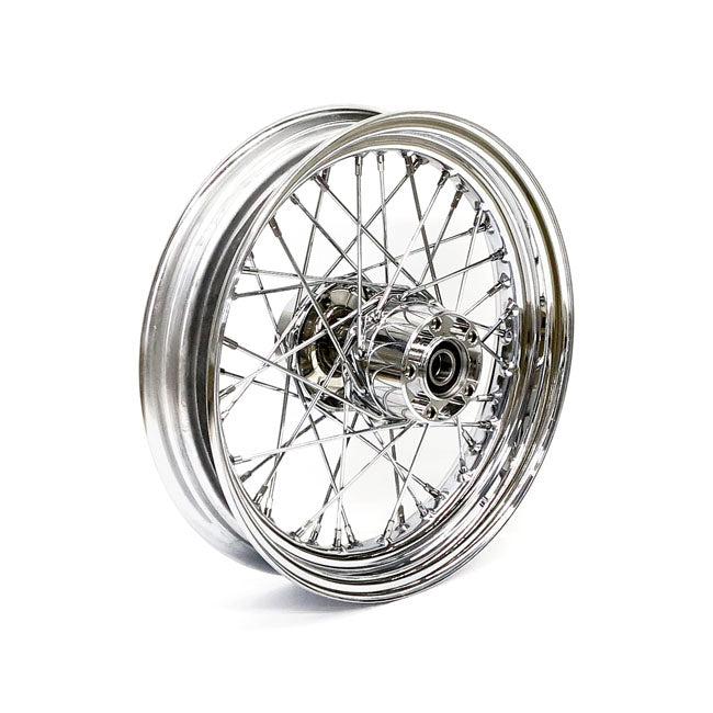 MCS 3.00 x 16 Rear Wheel 40 Spokes Chrome – 2008–2017 FLSTC/N (No ABS)