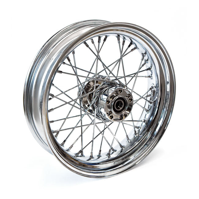 MCS 4.50 x 17 Rear Wheel 40 Spokes Chrome – 2008–2017 Dyna (No ABS)