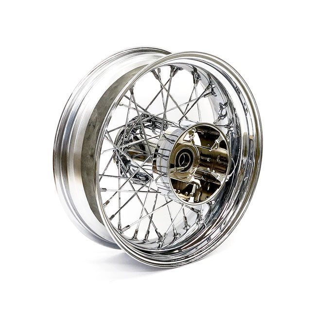 MCS 5.00 x 16 Rear Wheel 40 Spokes Chrome – 2009–2025 Touring. ABS Models