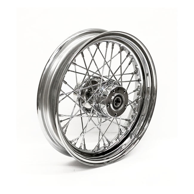 MCS 3.00 x 16 Front Wheel 40 Spoke Chrome – 2000–2007 FLT/Touring