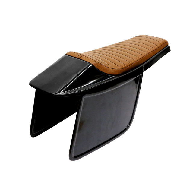 C-Racer Flat Racer Scr4 Seat. Dark Brown – Universal