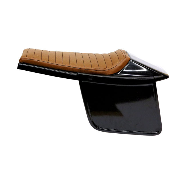 C-Racer Flat Racer Scr4 Seat. Dark Brown – Universal