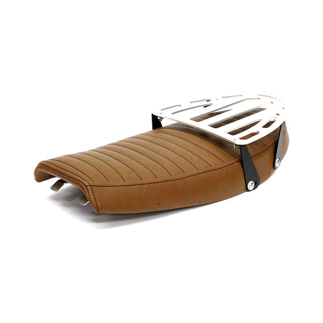 C-Racer SR400/500 Flat Cafe Racer/Scrambler Seat Dark Brown – Yamaha SR400/500 Pre FI Models