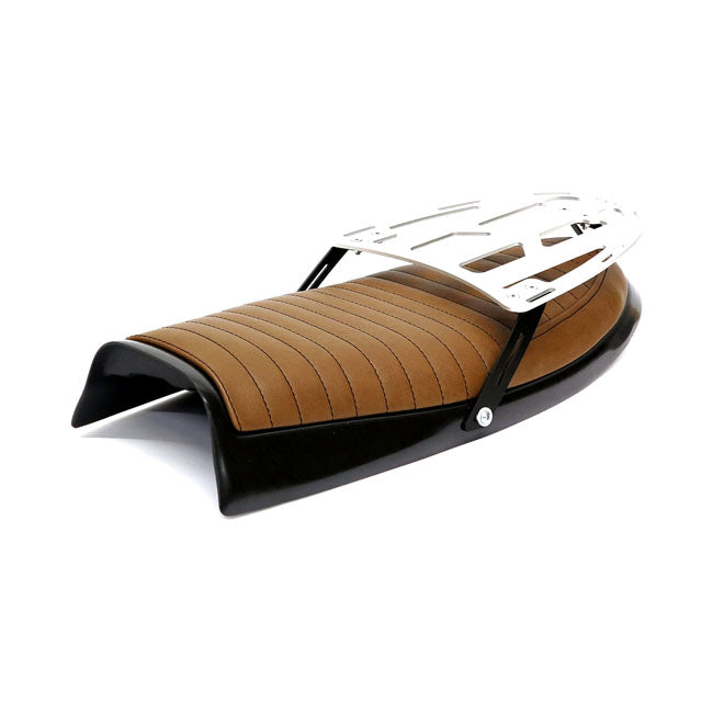 C-Racer BMW R100 Scrambler Seat 02 Dark Brown – BMW R45/75/80/100 Twin Shock