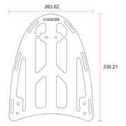 C-Racer BMW R100 Scrambler Seat 04 Black – BMW R45/75/80/100 Twin Shock