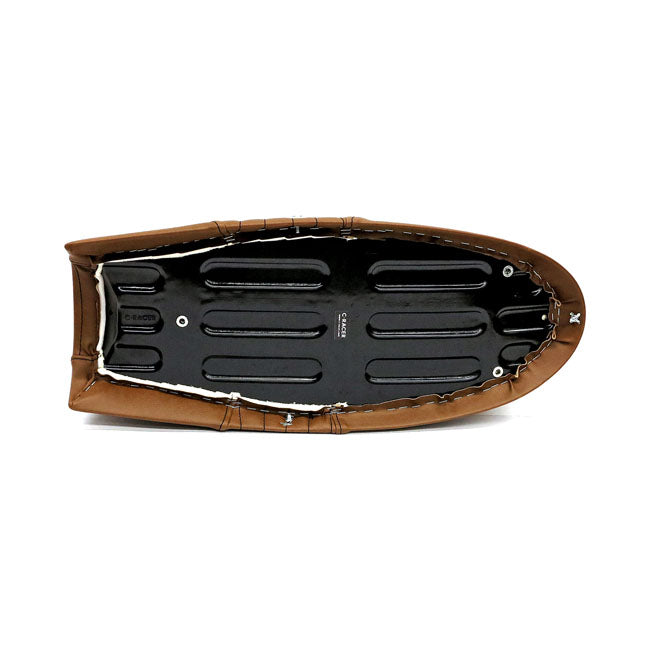 C-Racer BMW R100 Scrambler Seat 04 Dark Brown – BMW R45/75/80/100 Twin Shock