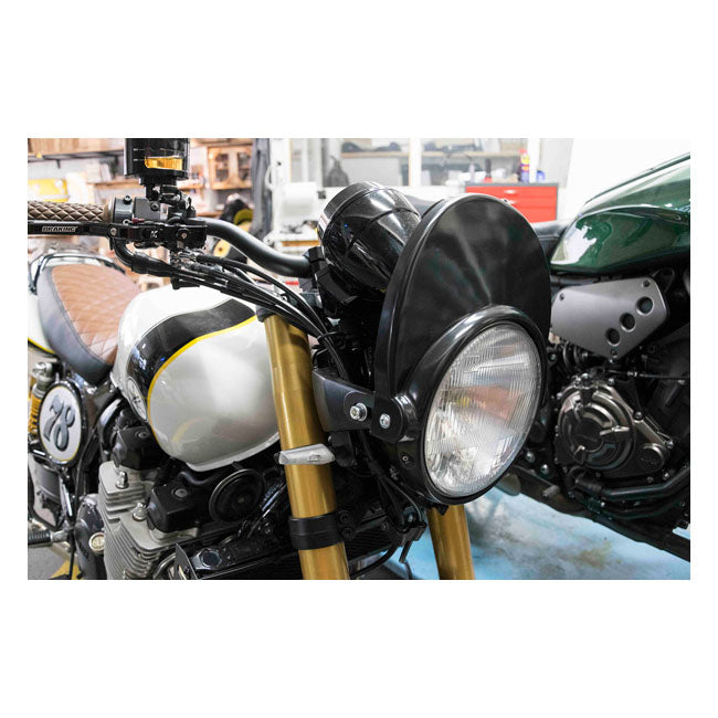 C-Racer Headlight Mask Black – 1995–2014 Yamaha XJR1200-1400
