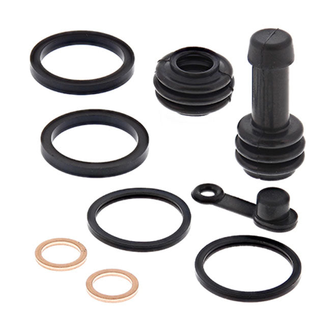 All Balls Caliper Rebuild Kit Rear – Kawasaki: 1990–1992 550 ZR