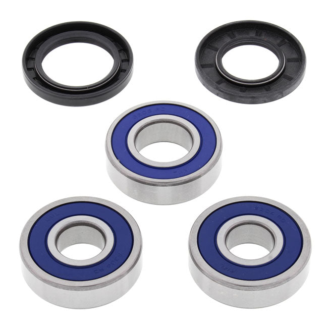 All Balls Wheel Bearing Kit, Rear – Kawasaki: 89; 1990 750 ZX (Ninja) ZX7…