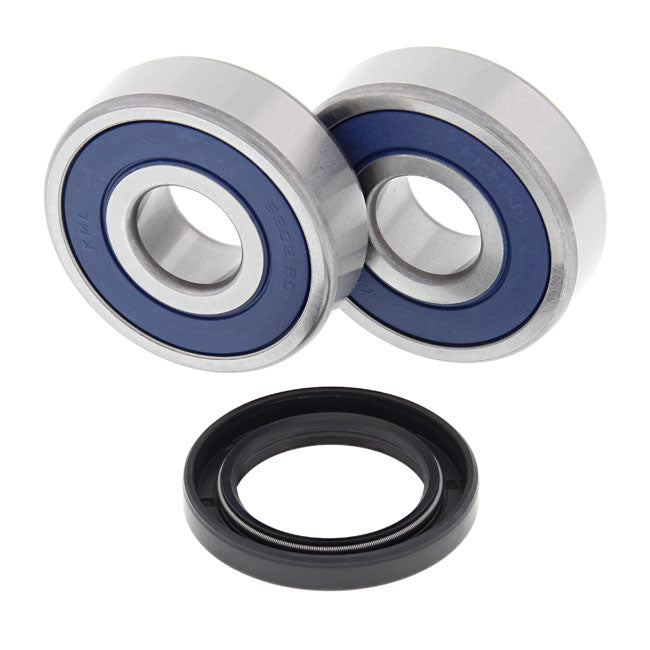 All Balls Wheel Bearing Kit, Rear – Honda: 1982 500 CXTC Turbo; 1983 650 CXT…