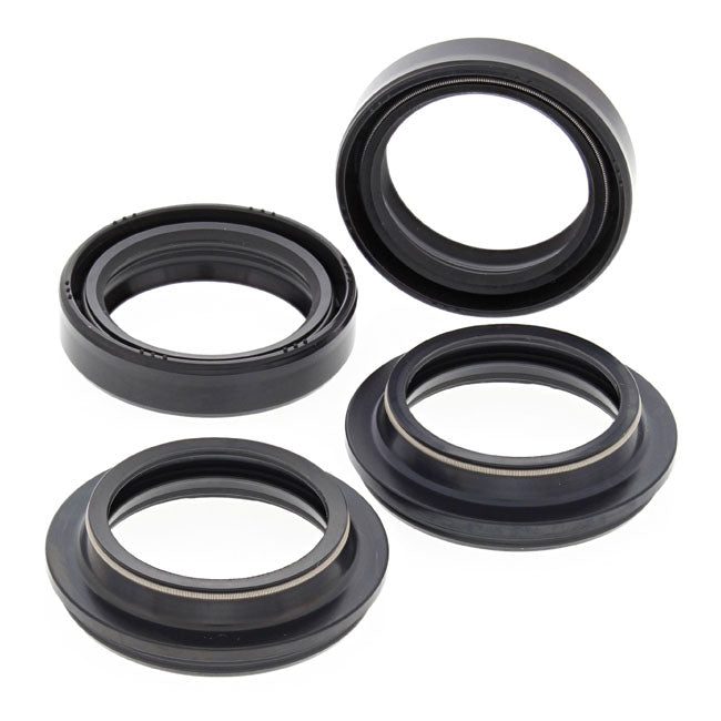 All Balls Fork Oil Seal & Dust Seal Kit – Kawasaki: 1985–1990 450 EN 454 LTD…