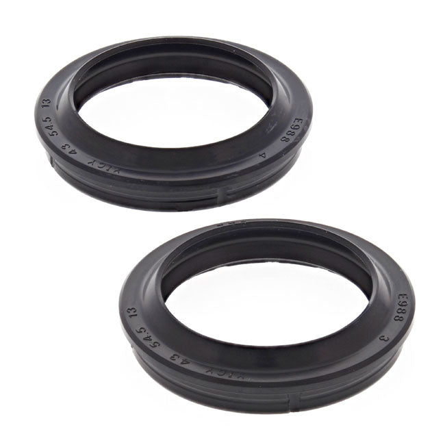 All Balls Fork Dust Seal Kit – Aprilia: 2009–2010 1000 RSV4 APRC R…
