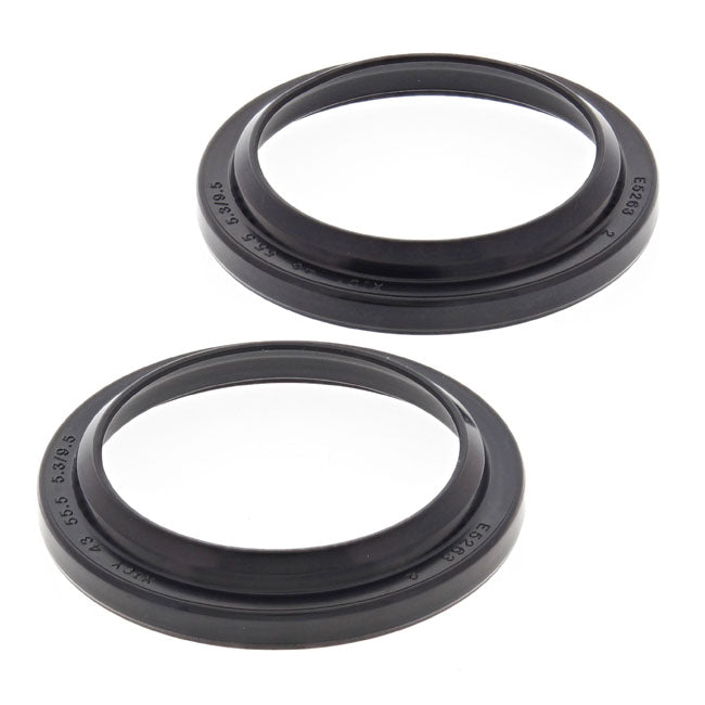 All Balls Fork Dust Seal Kit – Suzuki: 1991–1997 800 DR (Euro) Triumph:…