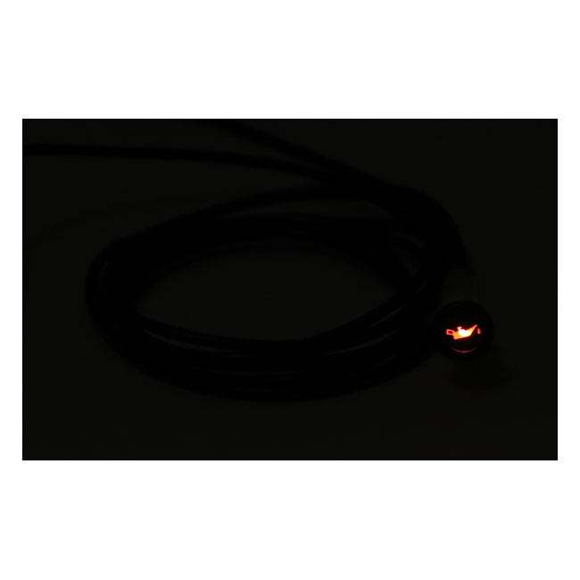 MCS 3/8 Indicator Light. Red, with ''Oil Can'' Symbol – 1991–2003 Various H-D Models