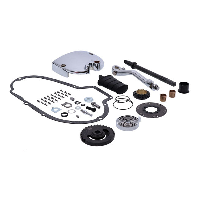 MCS Sportster Kick Start Kit. Chrome – 1973–1976 XLCH