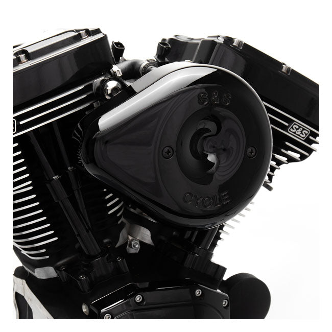 S&S Black Teardrop Air Cleaner Kit – 2018–2024 Softail; 2017–2025…
