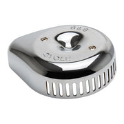 S&S Stealth Teardrop Slasher Cover. Chrome – S&S Stealth Air Cleaners